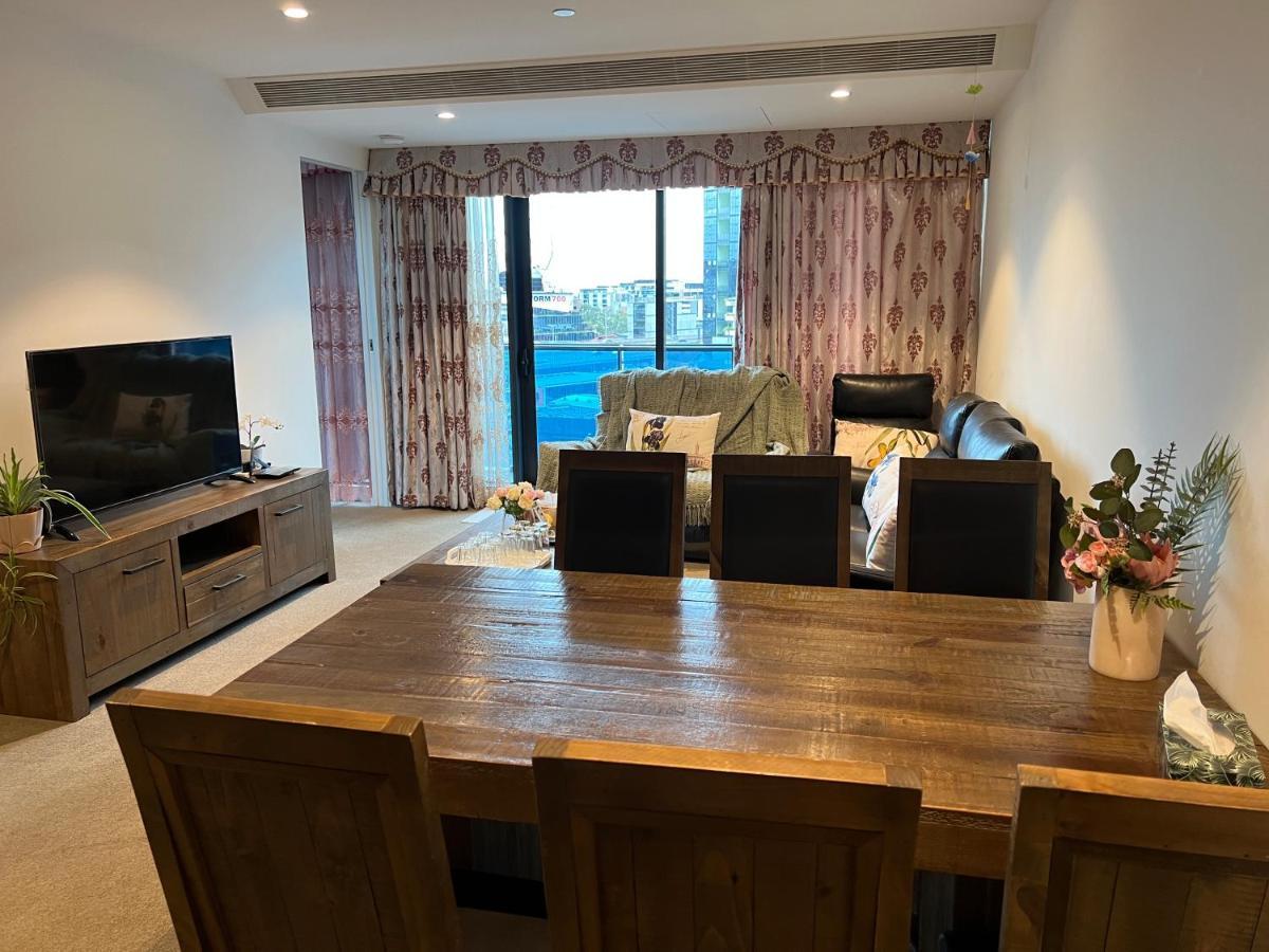 Elegant Three Bedrooms Apartment With Free Parking In Southbank Near Crown Melbourne Exteriör bild